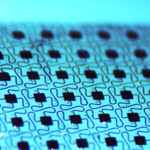 Transferred sensors on plastic