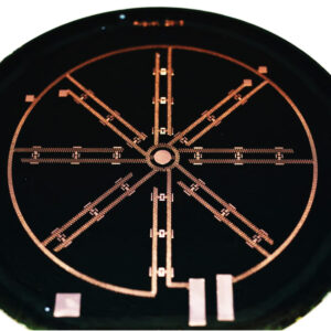 Printed circuits on a rigid substrate