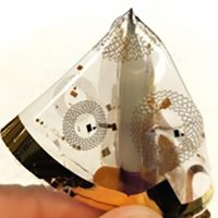 Antenna in stretchable substrate