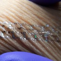 Active electronics directly onto skin